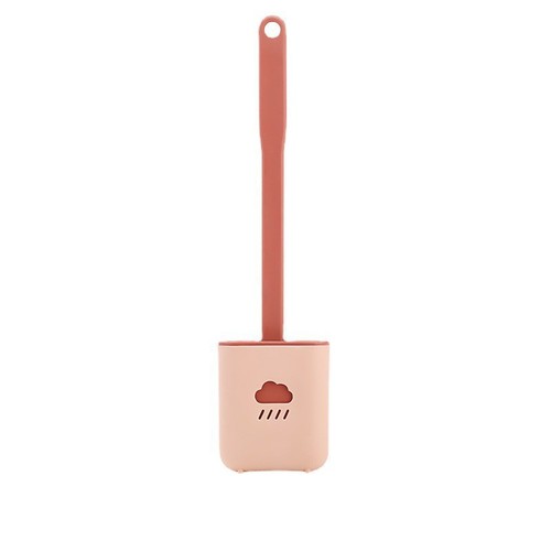 Toilet Brush Creative Cloud Silicone No Dead Angle Wall-mounted Floor-Standing Nordic Toilet Brush Wholesale Cleaning Brush Factory Direct Sales