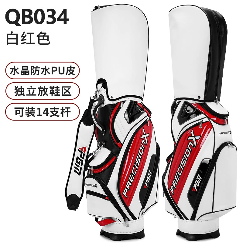 Чемодан для мячей PGA golf, сумка для мужчин, PU водонепроницаемая, стандартная упаковка, большая вместимость, мешок для мячей