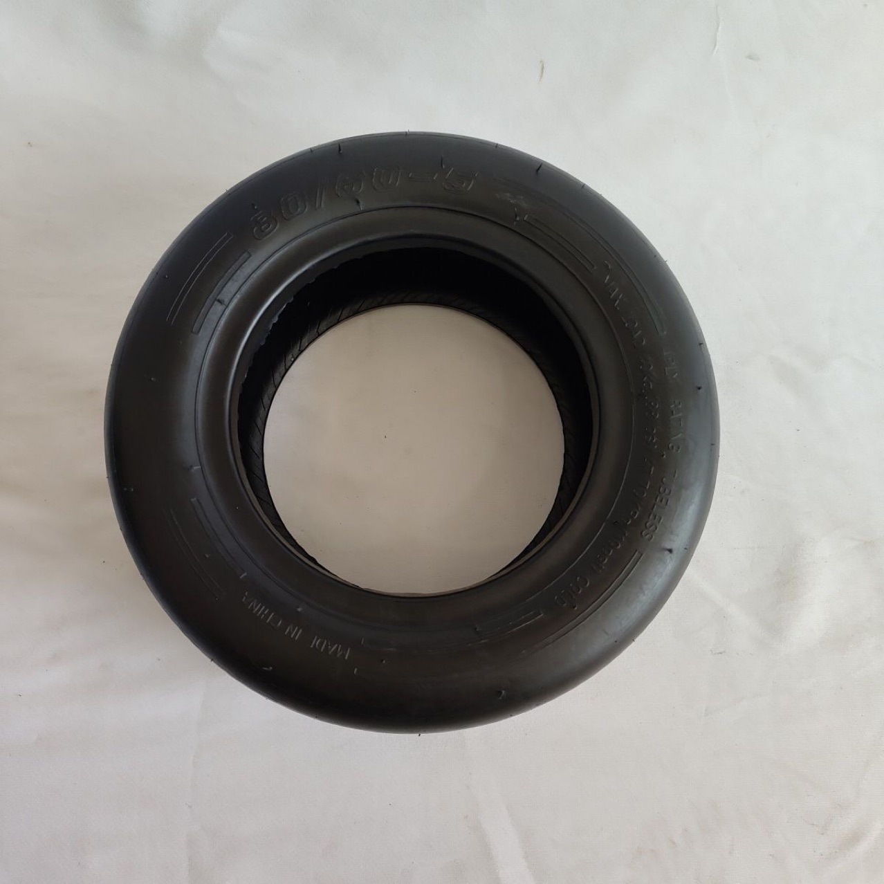 Go-Kart Tire 80/60-5 Electric Scooter Inner and Outer Tire, Thickened Wear-Resistant Inner Tube, Vacuum Tire for Electric Vehicle