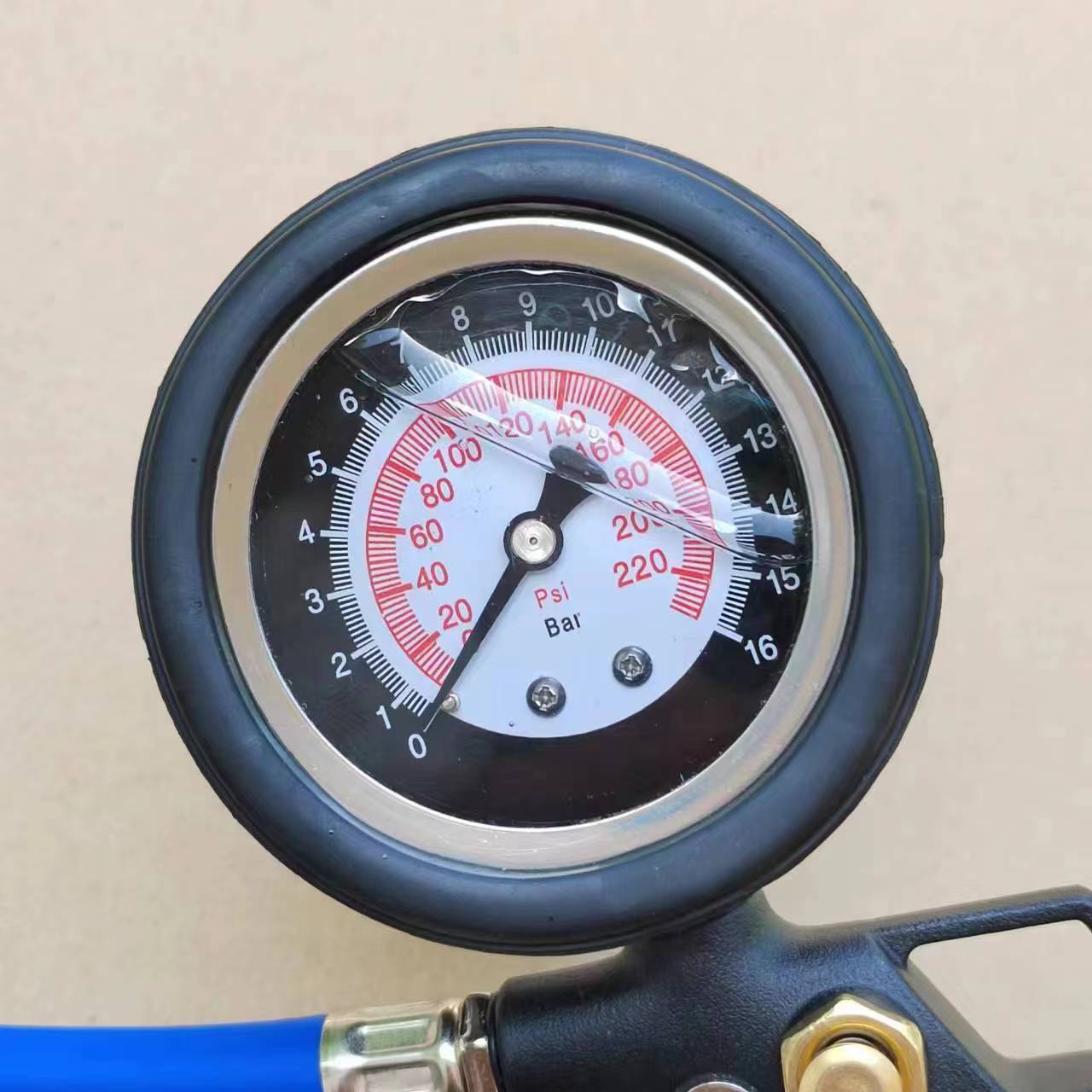 New High-precision Tire Pressure Gauge, Air Pressure Gauge, Digital Display Pressure Measurement, Car Tire Pressure, Oil Soaking Tire Pressure Gauge, Air Pump