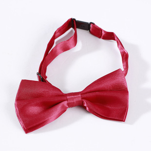 Professional accessories solid color bow Korean bow tie groom waiter front desk bow wholesale group