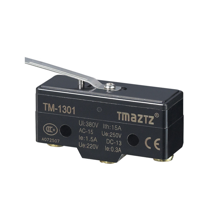 TM-1电梯抱闸滚轮点动鼠标汽车三脚按钮无柄小型微动行程限位开关|undefined