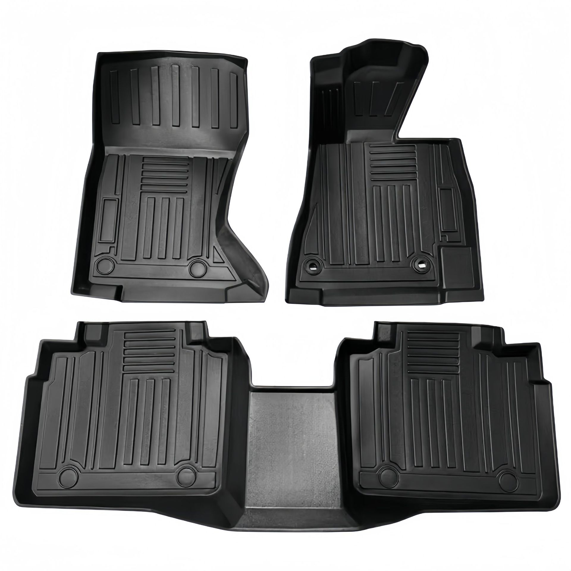 Toyota TPE Floor Mats for 2016+ Toyota Mark X Right Hand Drive (Modelə uyğun ayaqaltı) - 2016-mark-x-right-hand-drive-single-layer-floor-mats