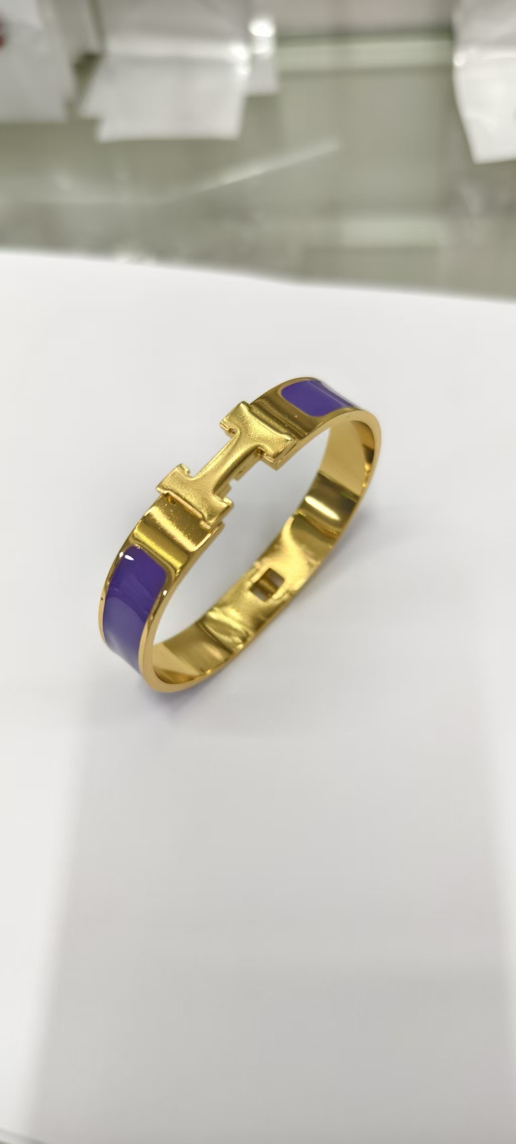 Purple bracelet, 12mm