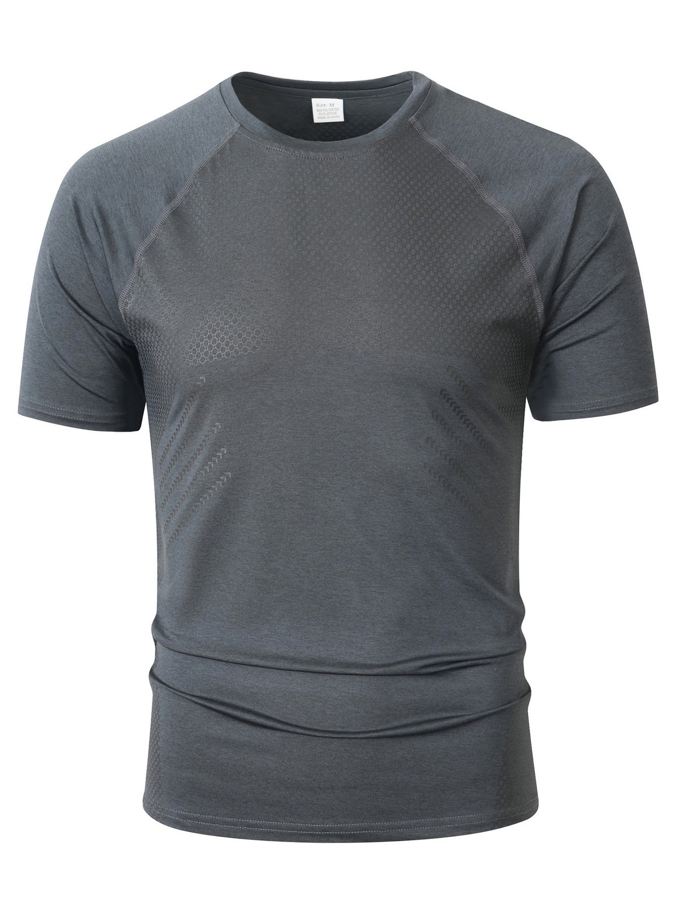 Men's Clothing Men's Fitness Sports T-Shirt Style Tight Fit Casual Short Sleeve Training Clothes For Formal & Casual_viptrois.com