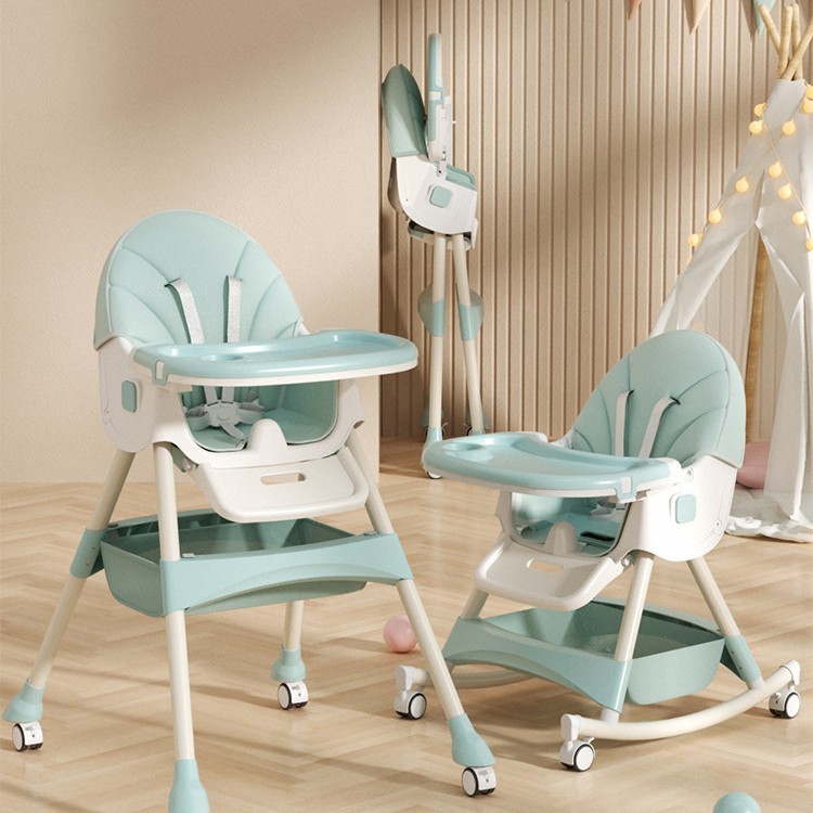 Silla de comedor para bebés multifuncional ajustable silla de comedor para bebés mesa de comedor silla portátil reclinable doméstica