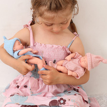 20cm Bebe Reborn Dolls Lifelike Simulation Girl Reborn Baby