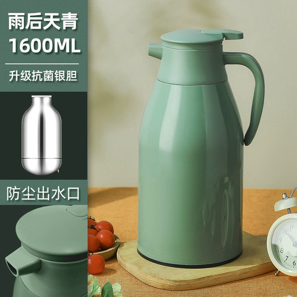 【Morandi Green】1.6L temperature locking 48 hours + dustproof spout