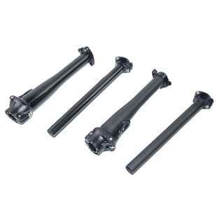 Carbon fiber folding car bicycle folding head tube 3K pattern bright matte telescopic head tube 580g