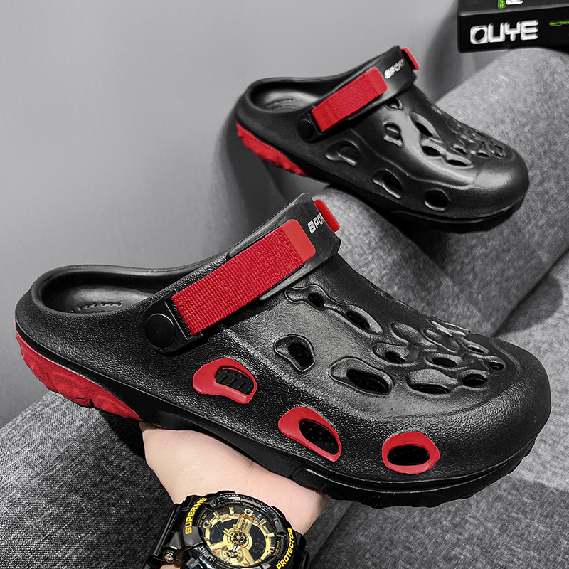Dongdong zapatos para hombres 2025 nueva primavera suela gruesa zapatos de playa para hombres zapatillas deportivas de conducción