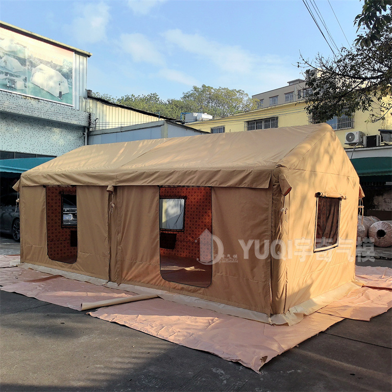 Cross-Border Customized Alapa Tent Manufacturer's New Outdoor Camping Style Desert Camping Style Qatar Middle East Inflatable Tent