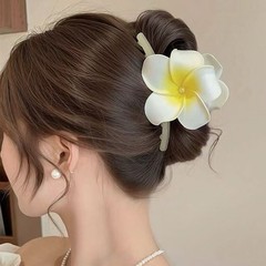 卵の花は女性をつかみます2025新型の高級感の花の髪を挟みます。