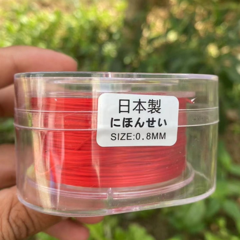 純正品輸入手串弾力ひもビーズひもビーズの弾力糸ブレスレット耐磨耗文遊び水晶平糸串|undefined