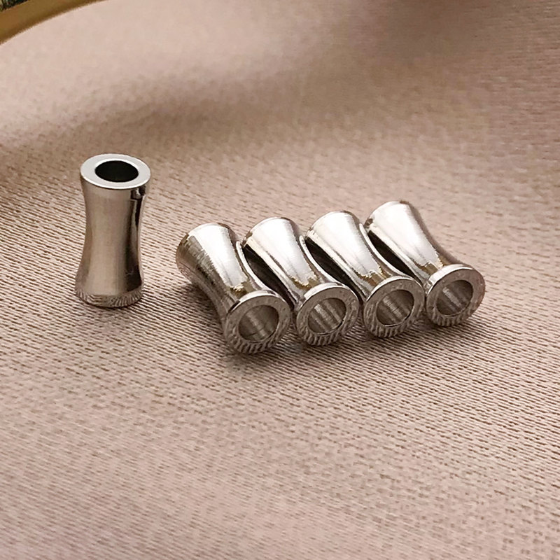 18k 銅メッキレトロ竹節ウエストビーズ diy ブレスレットネックレス編組ビーズジュエリーアクセサリー|undefined