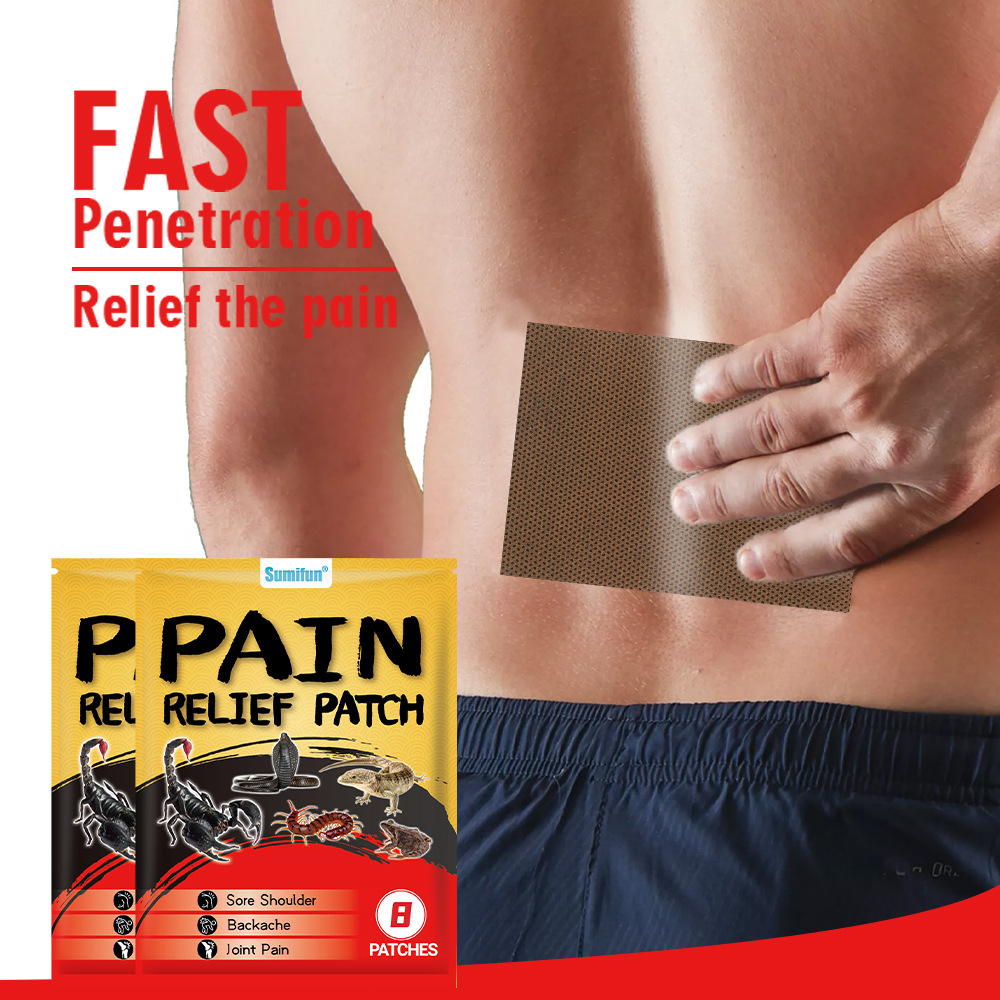 machine name Sumifun patch with five toxic elements for body pain relief k18501_voghion.com