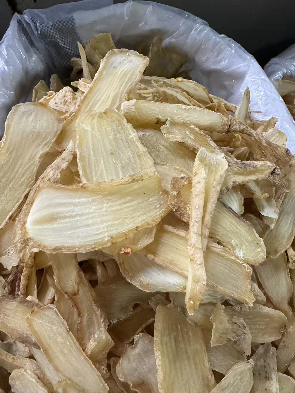 Yunnan Dried Tianma Slices Gastrodia Elata Bulk Soup Herb 1000g Bag details