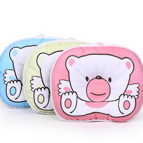 Wholesale baby shaped pillow, cotton pillow, bear-shaped pillow, shaping baby's sleeping posture for comfortable sleep