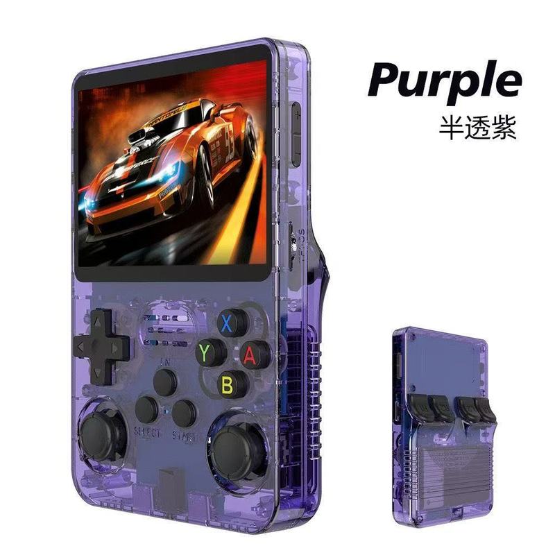 现货跨境r36s掌机开源系统游戏机童年怀旧便携PSP掌上机经典家用|undefined