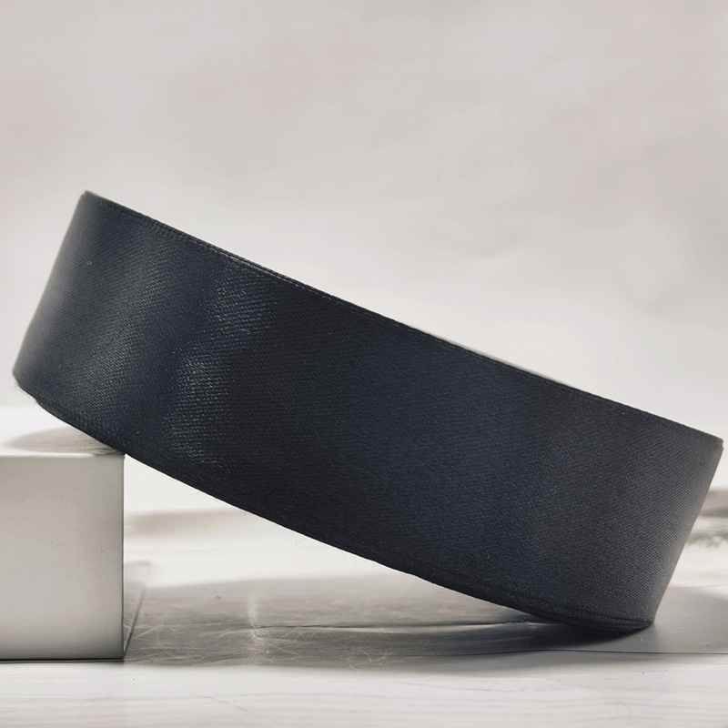 4cm de color sólido gran cinta decoración de flores pastel de cumpleaños correa hecha a mano material DIY embalaje de regalos de vacaciones