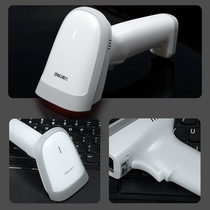 Deeli 14881S upgraded model handheld scanning gun scanning gun, courier, one -dimensional code wireless code scanner