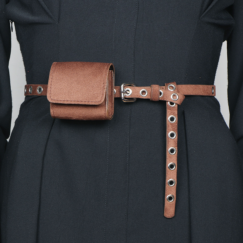 2024 Niche Design Korean Style Mini Belt Small Square Bag for Women with Shirt Fashionable Versatile Girdle Belt Bag 2024 Niche Design Korean Style Mini Belt Small Square Bag for Women with Shirt Fashionable Versatile Girdle Belt Bag