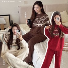 JIEAINA�Ѷ����Ứ����ů����װ�ﶬ���Ӻ����޿��⴩˯��Ůʿ