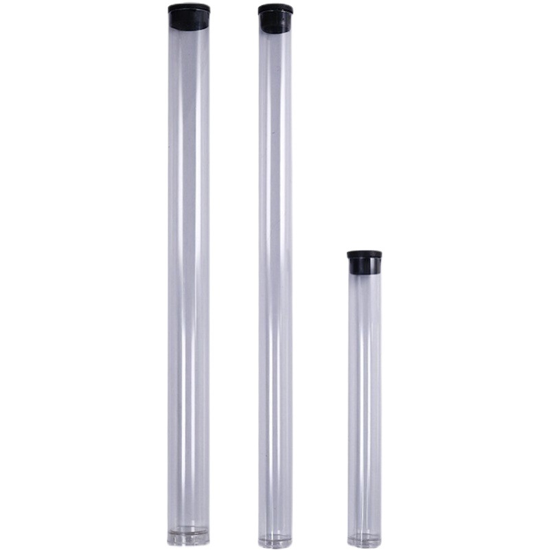 Transparent acrylic thread incense tube incense tube incense holder trial incense holder household long short agarwood sandalwood incense tube