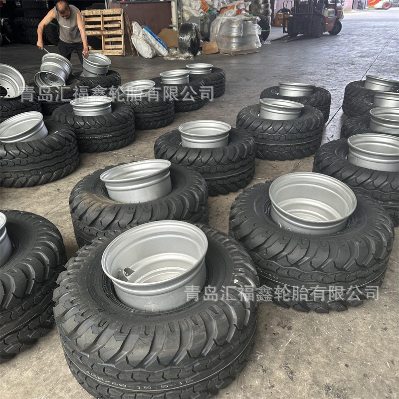 供应汇福鑫轮胎 400/60-15.5 IMP 捡拾圆捆机轮胎可配备钢圈