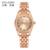 Golden quartz watch for leisure, suitable for import, simple and elegant design