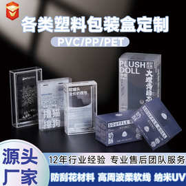 pvc透明盒子胶盒定制喜糖苹果pet塑料包装盒定做印刷长方形礼品盒