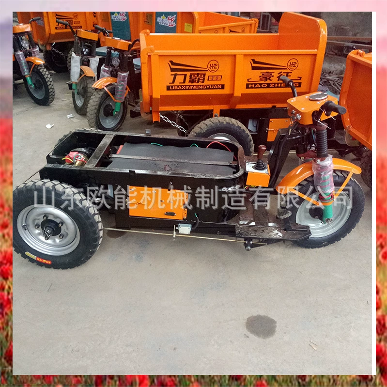 Инженерный электрический трицикл, малый строительный электрический трицикл, электростартер, заводская поставка и доставка