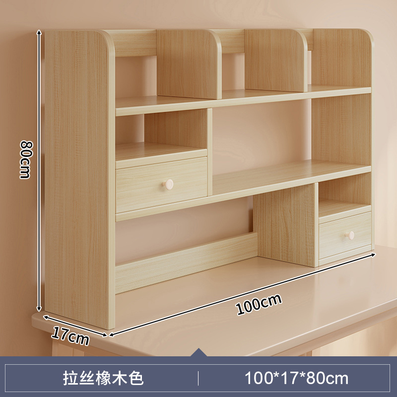 Estante de almacenamiento de cosméticos de escritorio de almacenamiento de escritorio de 2024 nuevo tipo de estante de almacenamiento doméstico pequeño multicapa en el tocador de chicas