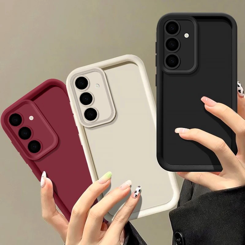Suitable for Samsung A55 Mobile Phone Case A57 Matte A56 Full Cover A24 Solid Color A53 Silicone A33 Protective Case 14 Simple Suitable for Samsung A55 Mobile Phone Case A57 Matte A56 Full Cover A24 Solid Color A53 Silicone A33 Protective Case 14 Simple