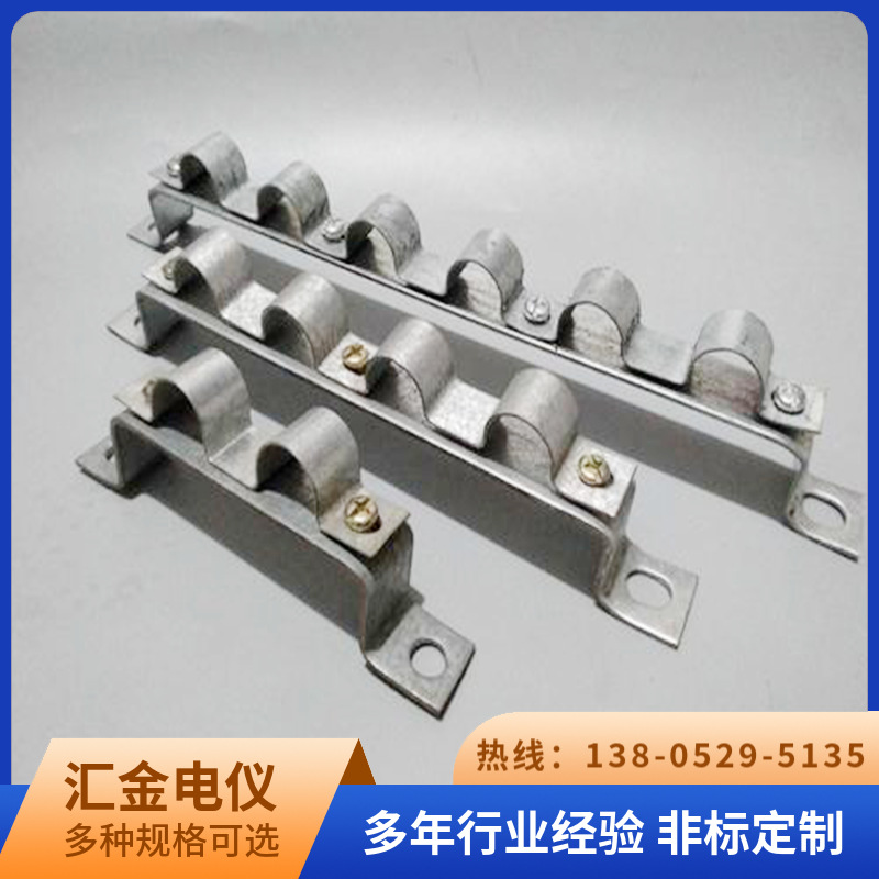 天然气管路安装多管排卡，仪表排卡，管排卡，波浪管排卡