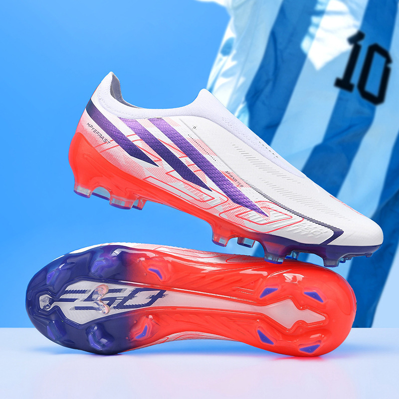Zapatillas de Fútbol Tejidas de Corte Bajo AG TF de Sintético y TPU, Transpirables, para Césped Artificial