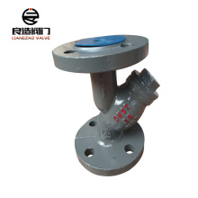 厂家生产销售铸钢Y型过滤器GL41H-16C DN32 法兰非密封碳钢过滤器