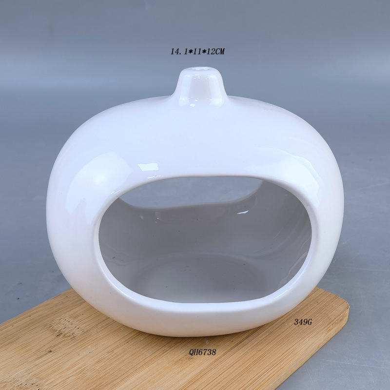 Horno de cerámica creativa para animales, comederos de cerámica para pájaros, comederos para pájaros de jardín, comederos para pájaros pequeños, suministros para mascotas de porcelana