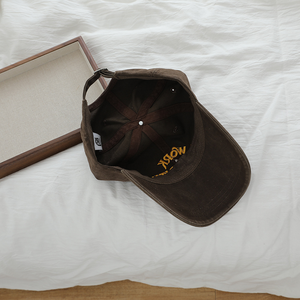 Hanfeng personalidad letras para niños sombrero de lengua de pato suave superior versátil modelado gorra de béisbol sombrero de sombrero de sombrero