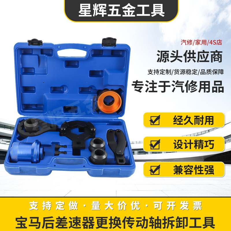 Bmw Rear Differential Auto Repair Tool Rear Drive Axle Tail Tooth Package Oil Seal Bearing Replacement Transmission Shaft Removal Tool