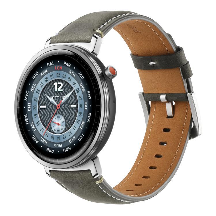 xDfind general cabeza plana caballo loco correa de pulso 22mm / 20mm