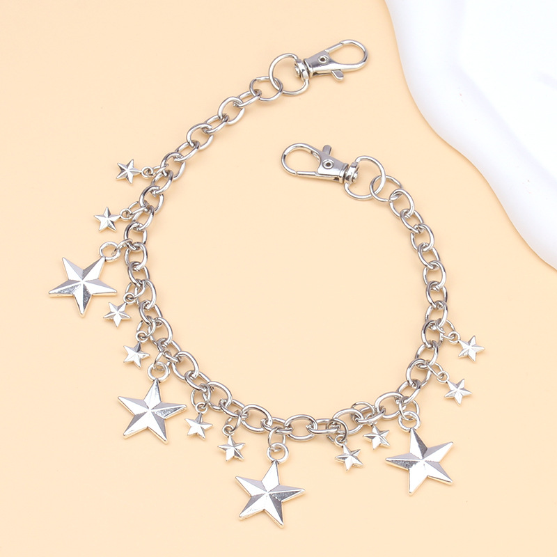 1 Piece Alloy Star Heart Shape Bag Strap display picture 9