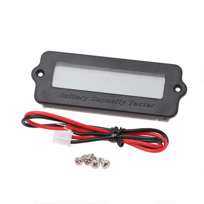 LY6W外装式带外壳12V24V液晶锂电池铅酸电量显示器检测仪剩余容量