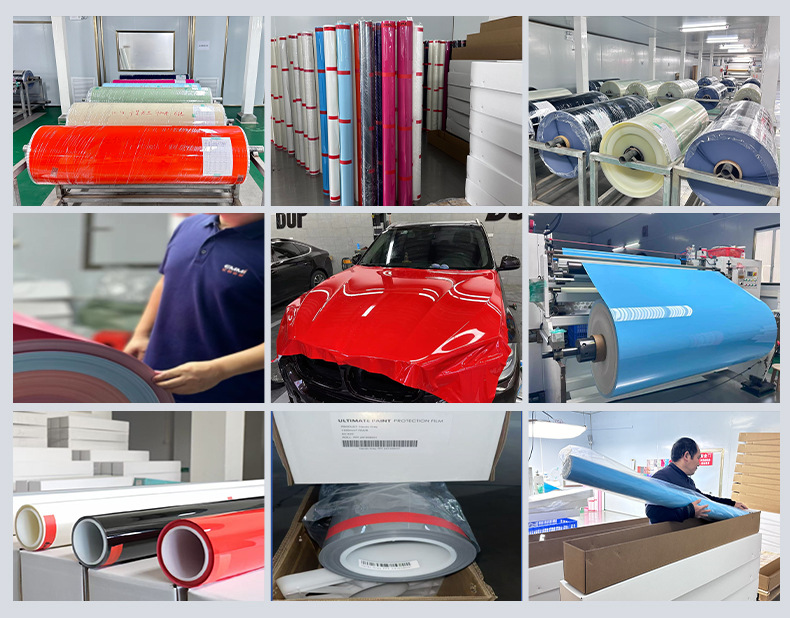 Electroplated Silver Tpu Color-Changing Film, Electroplated Series Car Paint Protection Film, Mirror Silver Car Wrap Film, Heat Repair Car Wrap Ppf