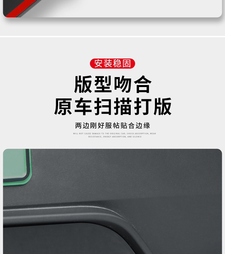 Suitable for Tesla Model Y 2025 New Rear Spoiler, New Model Y Rear Lip Surround, Rear Bumper Wind Blade Decoration