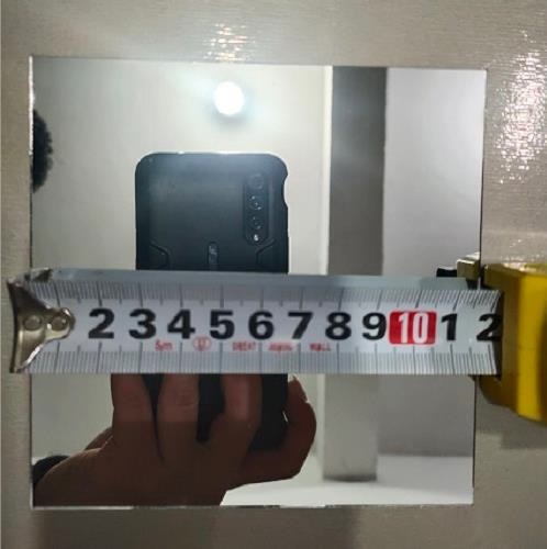 생강 사각형 12*12CM 직각 1 개