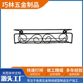 铁艺收纳置物架浴室客厅家用无痕铁线储物架子防潮免打孔壁挂式