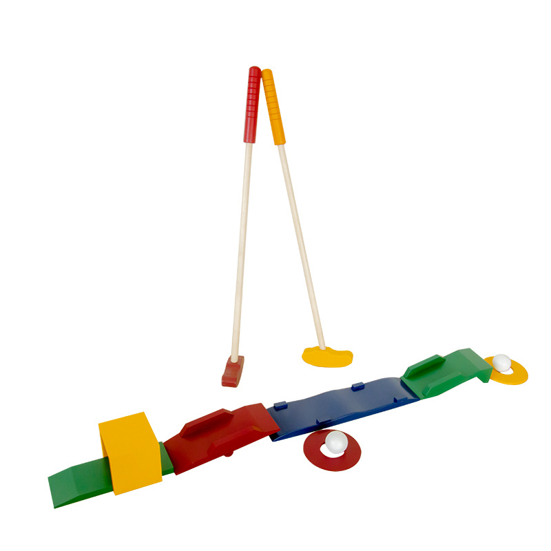 Club de golf para niños juguetes de madera juguetes educativos para bebés juguetes deportivos de jardín de infantes para padres e hijos al aire libre