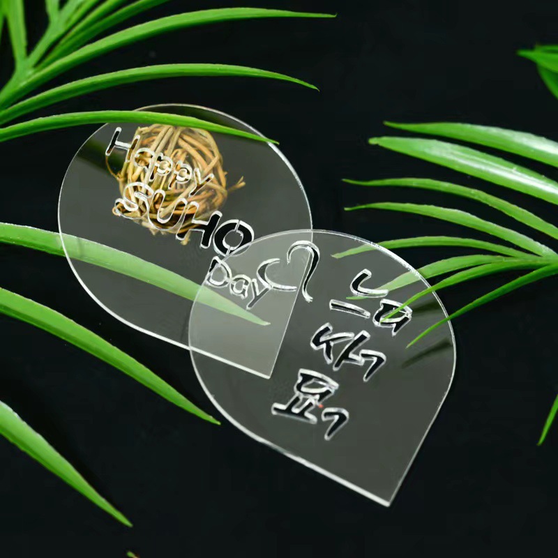 厂家彩色透明亚克力板有机玻璃板石头纹板长虹板来图切割加工