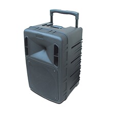 厂家批发质量塑料空箱体广场舞便携10寸手拉式音箱塑料音响配件