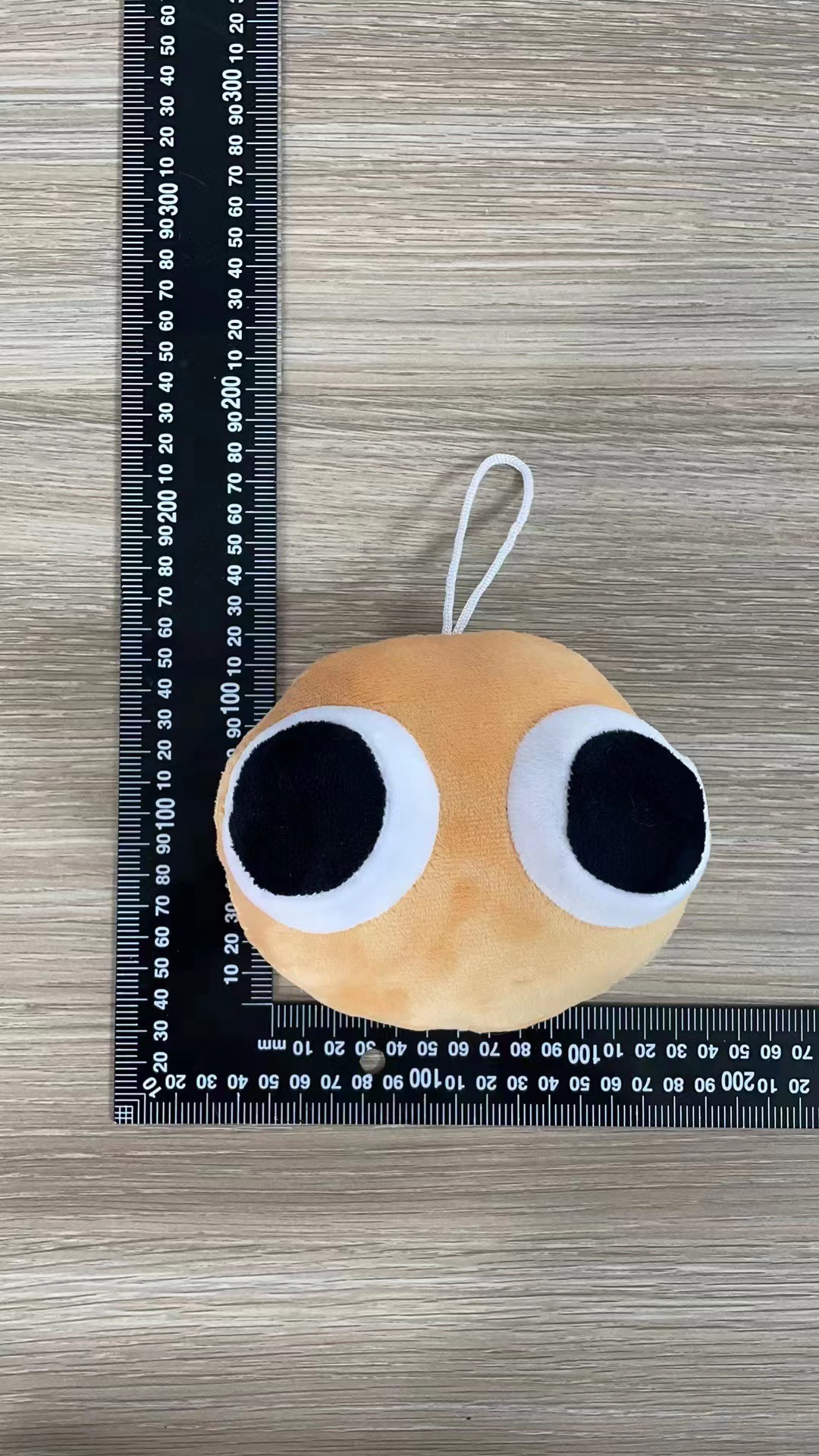 Orange human head